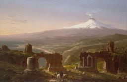 Mount Etna from Taormina by Thomas Cole