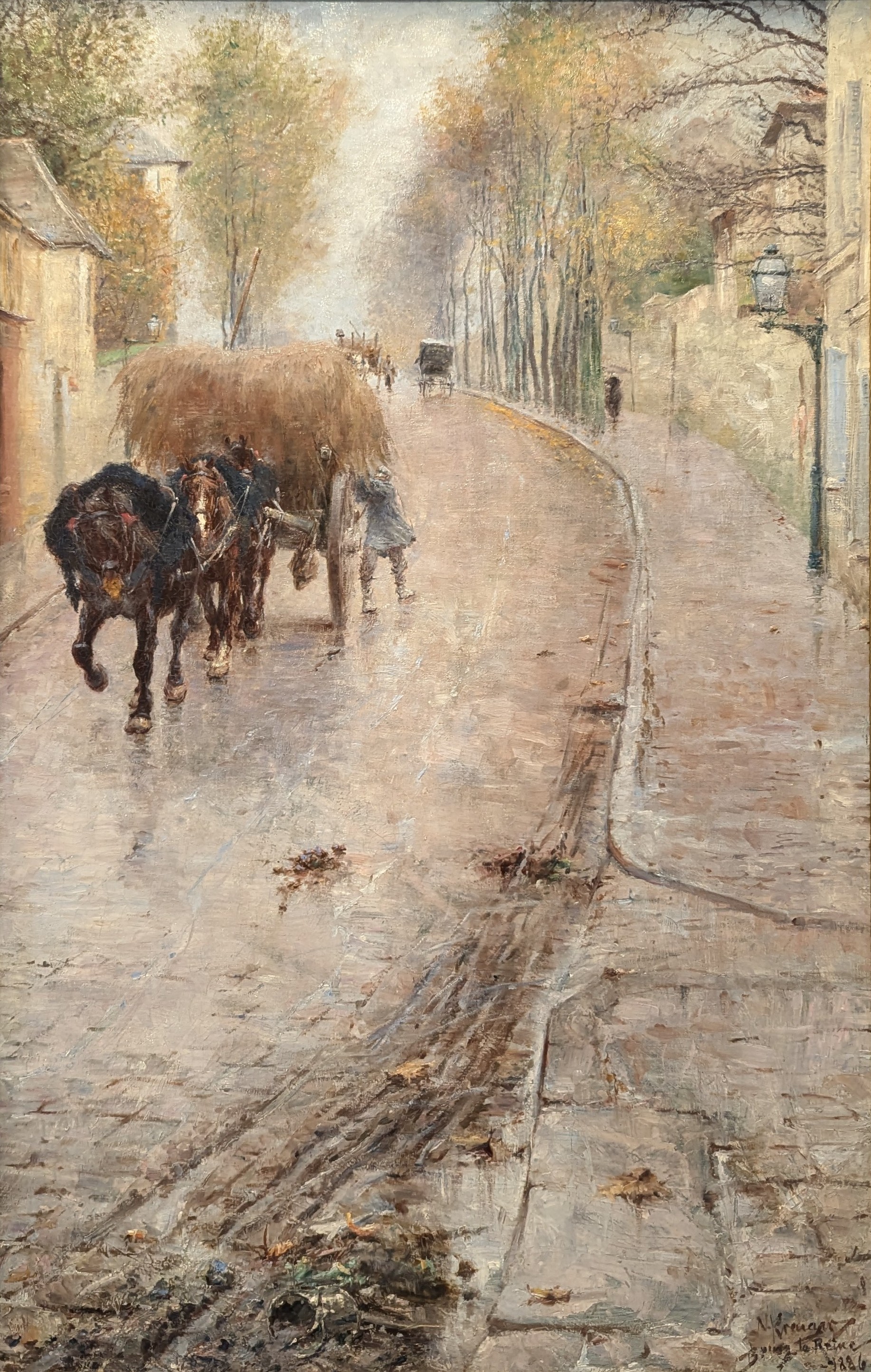 Grand Rue, Bourg-la-Reine by Nils Kreuger