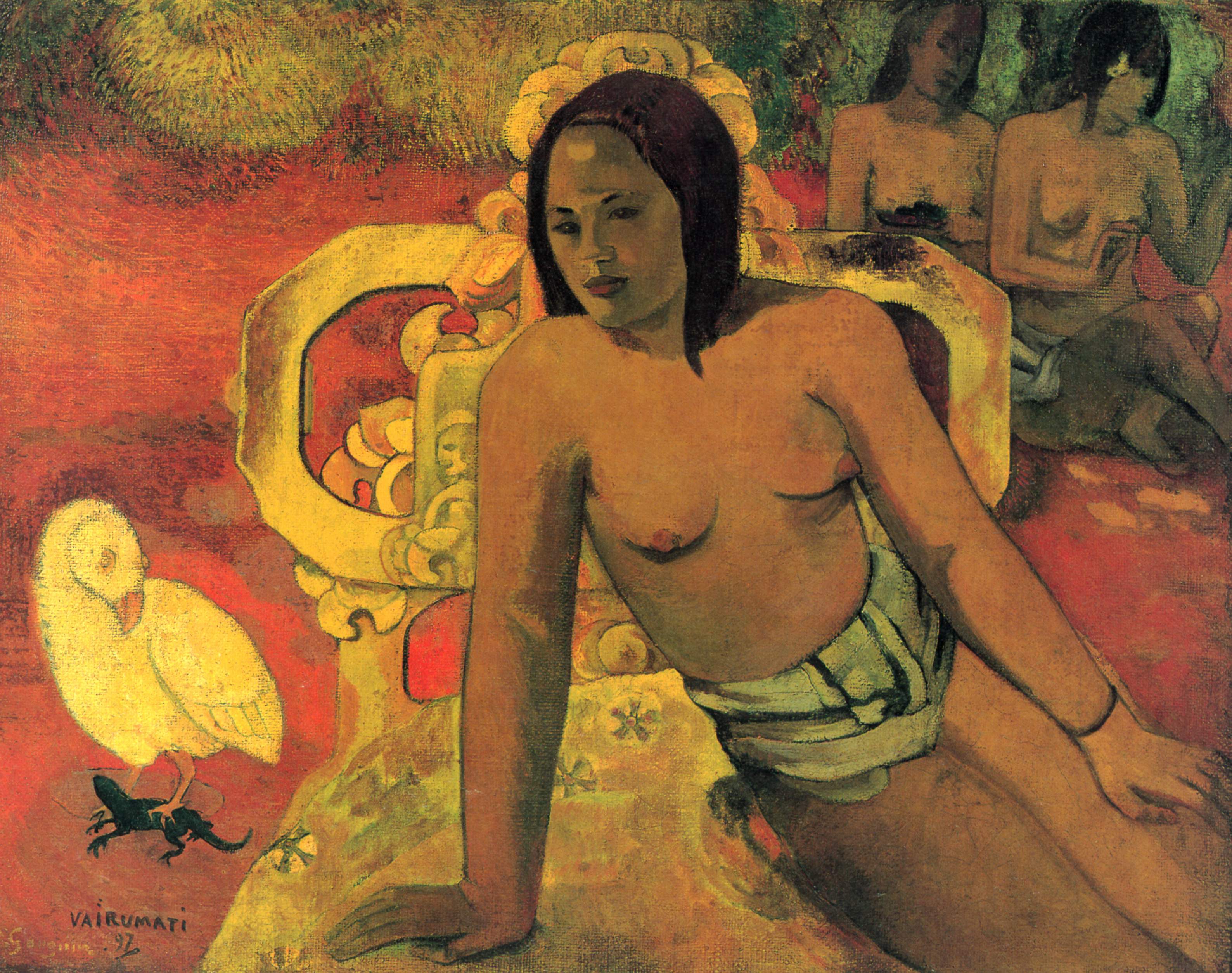 Vairumati by Paul Gauguin