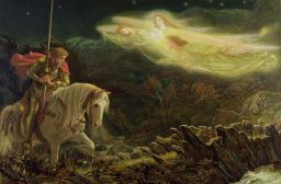 Sir Galahad, the Quest for the Holy Grail by Arthur Hughes