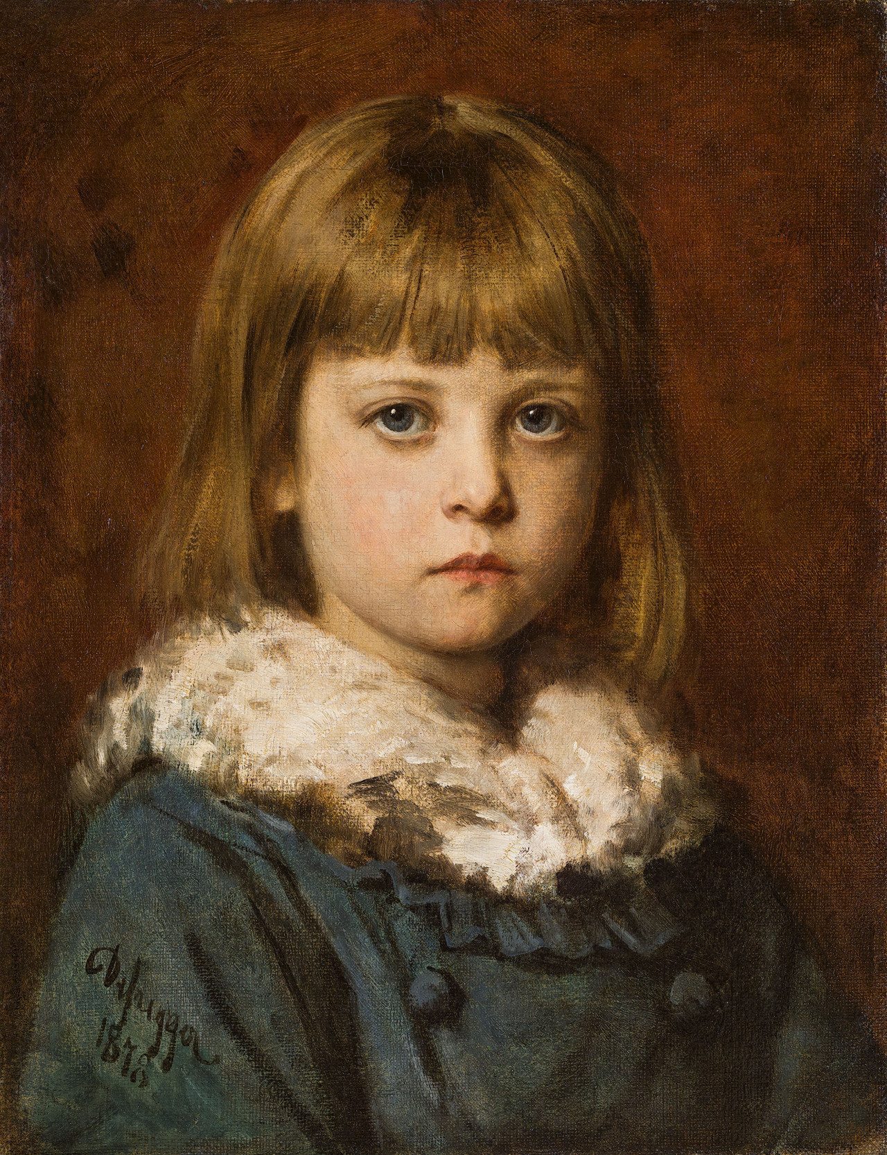 The Little Girl, Franz Defregger