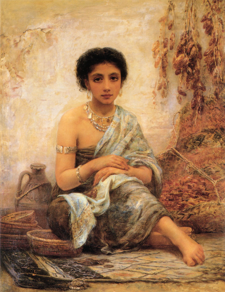 The Date Seller by Edwin Longsden Long