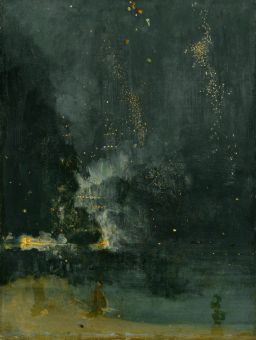 Nocturne in Black and Gold: The Falling Rocket by James McNeill Whistler