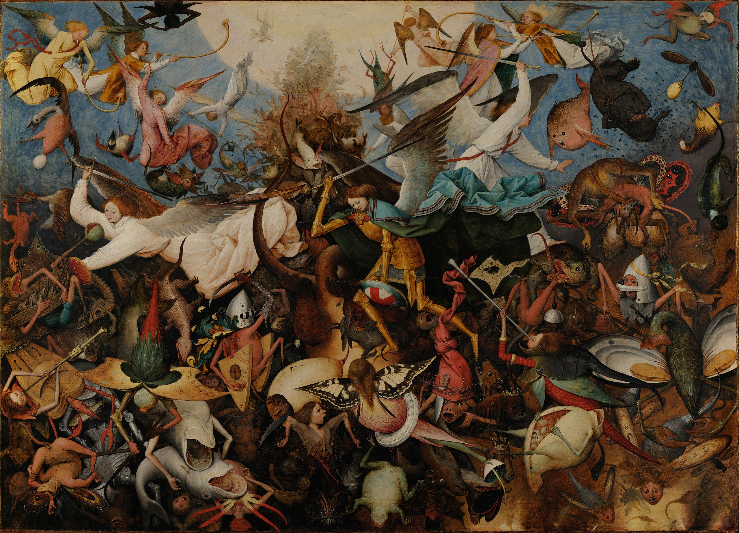 The Fall of the Rebel Angels, Pieter Bruegel the Elder