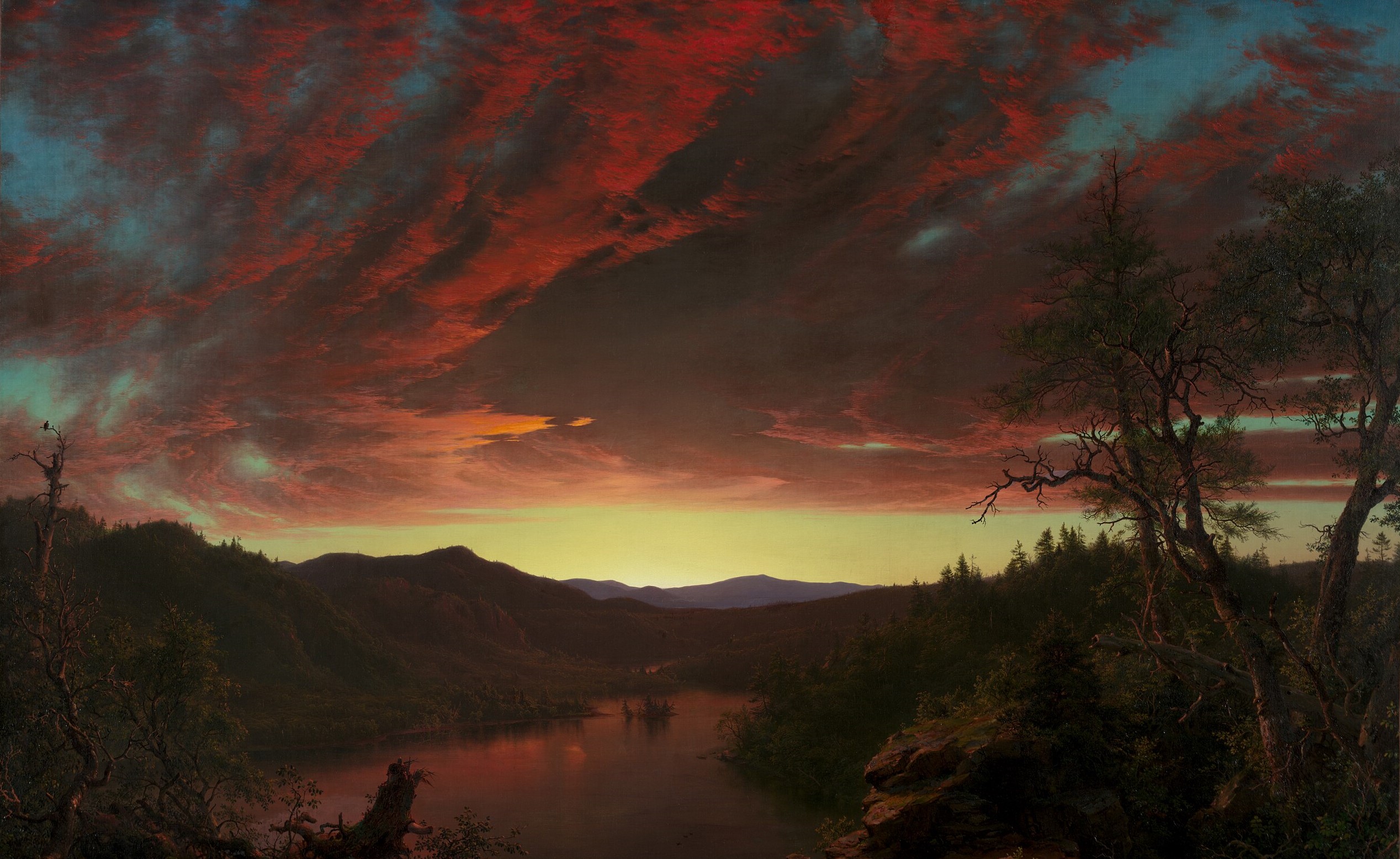 Twilight in the Wilderness, Frederic Edwin Church