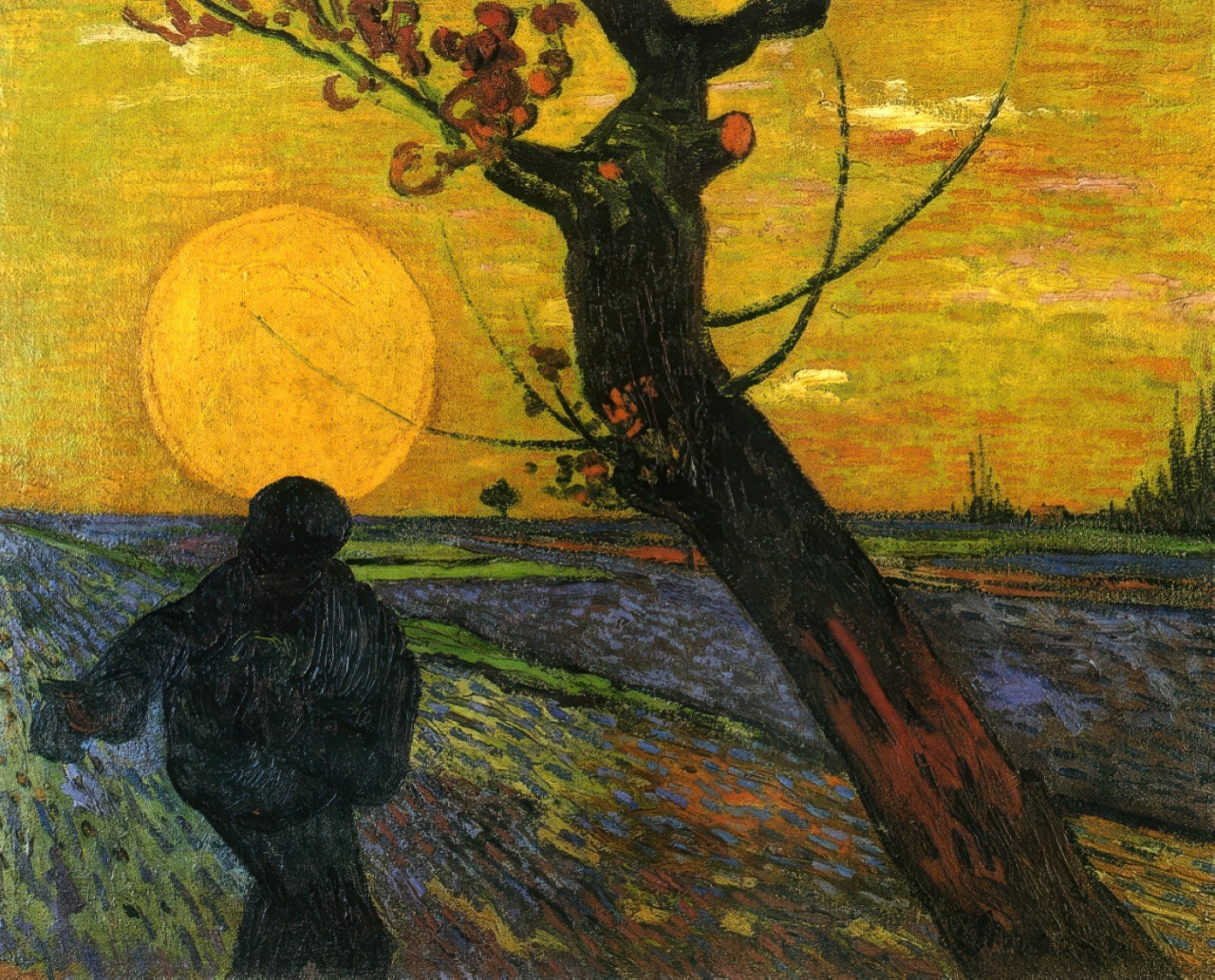Sower with Setting Sun, Vincent Van Gogh
