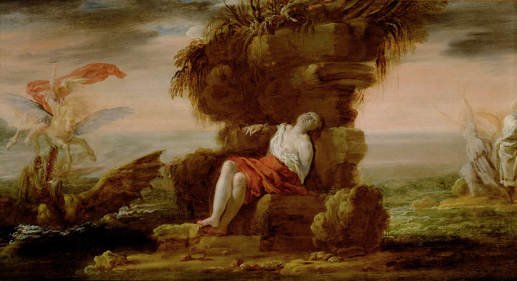 Perseus freeing Andromeda, Domenico Fetti