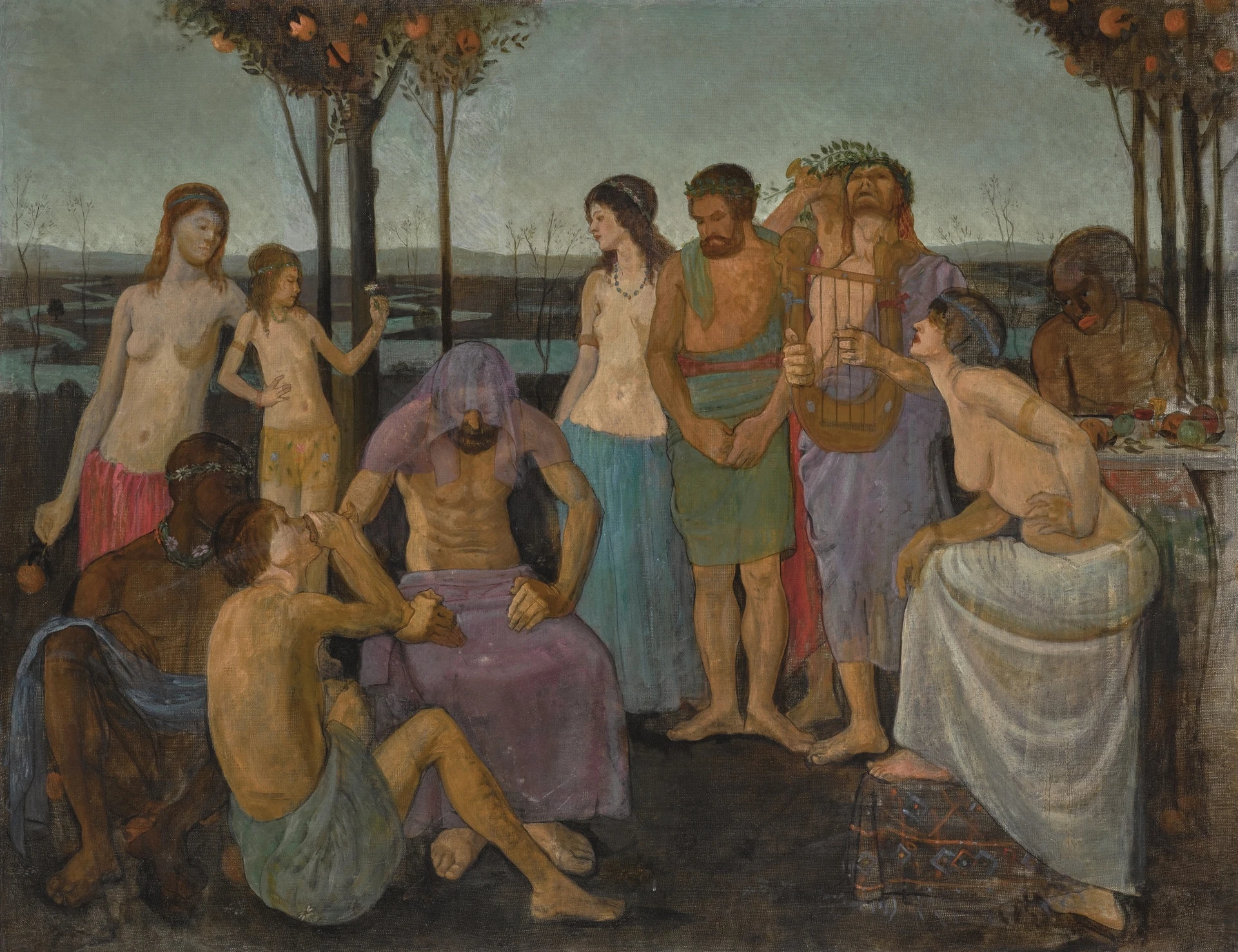 Allegory by Mark Gertler