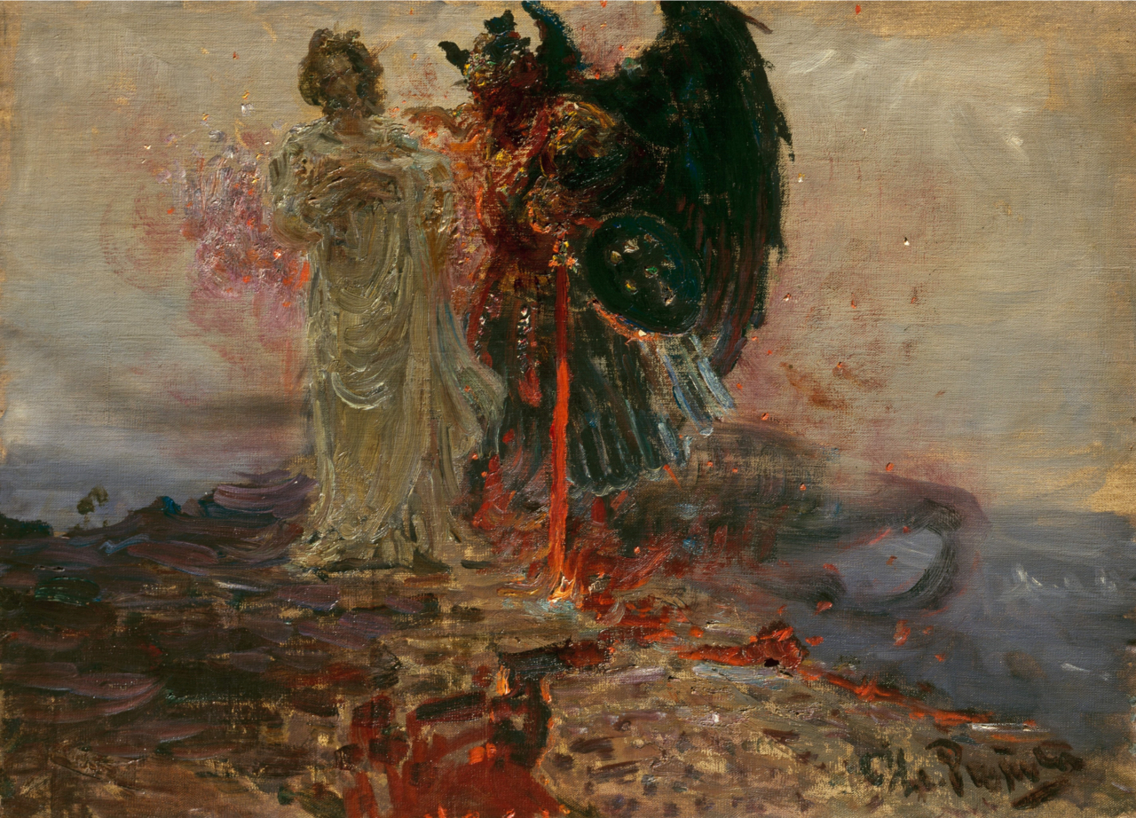 Get Thee Behind Me, Satan, Ilya Repin