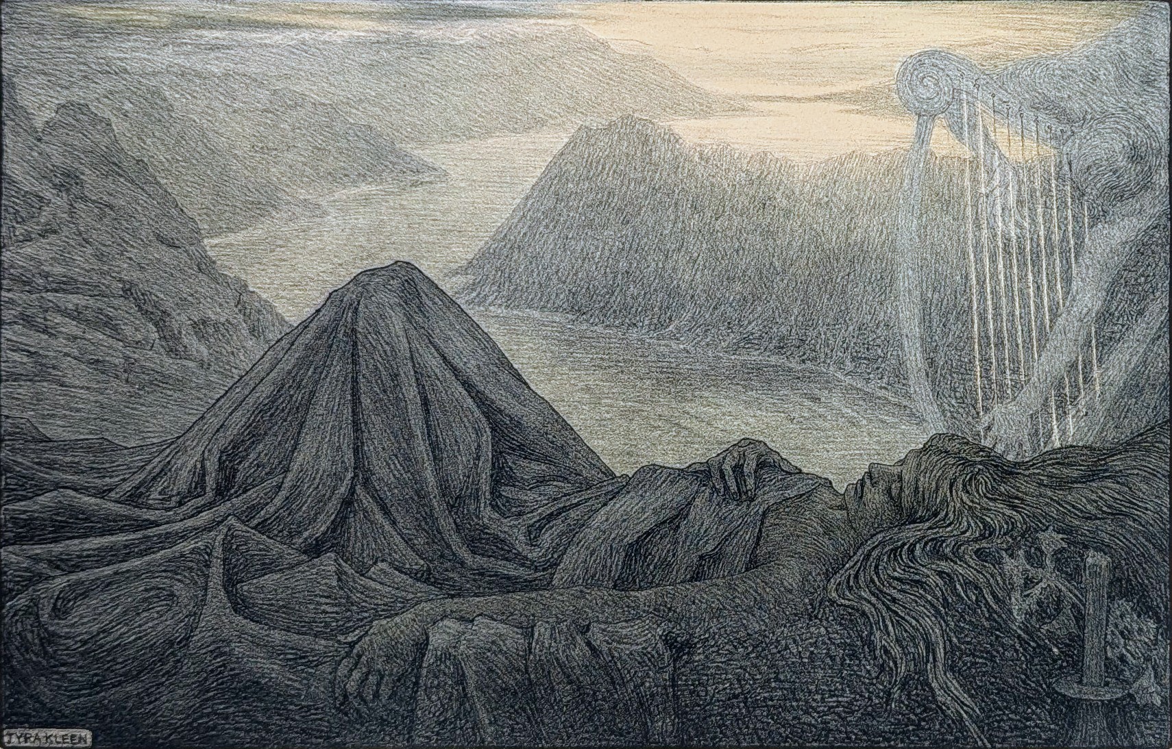 Un Rève de Montagnes by Tyra Kleen