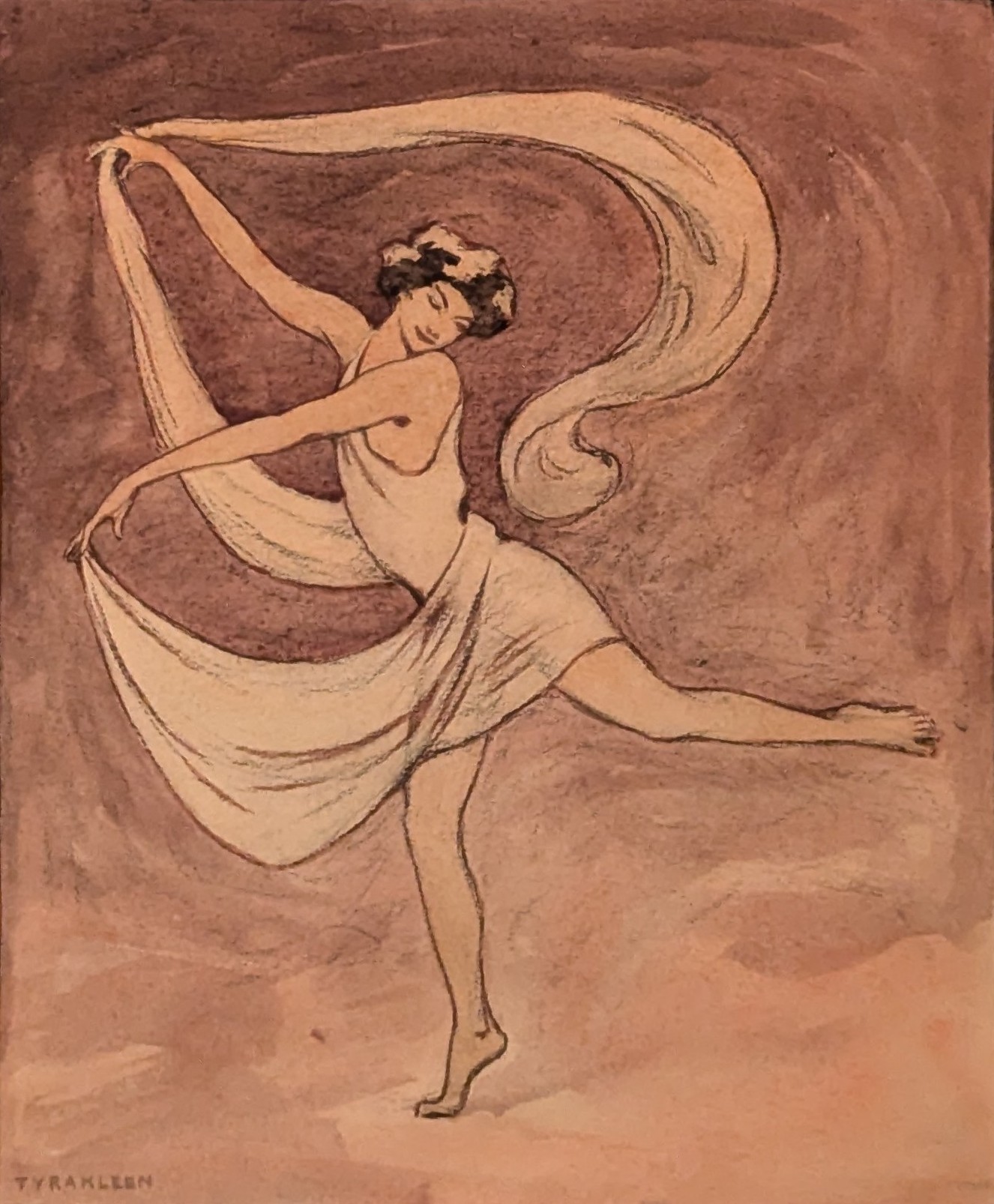 Isadora Duncan by Tyra Kleen