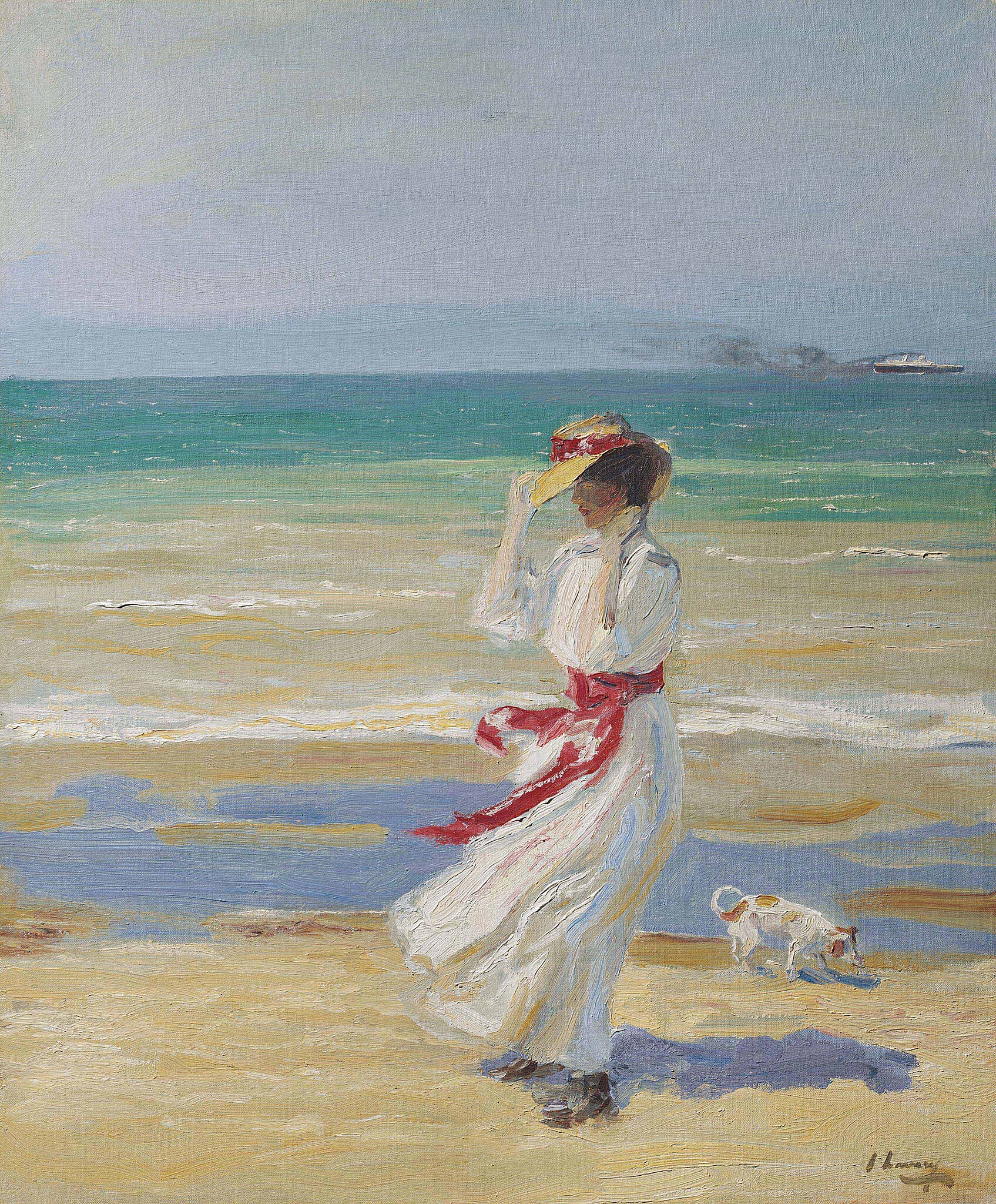 A Windy Day by John Lavery