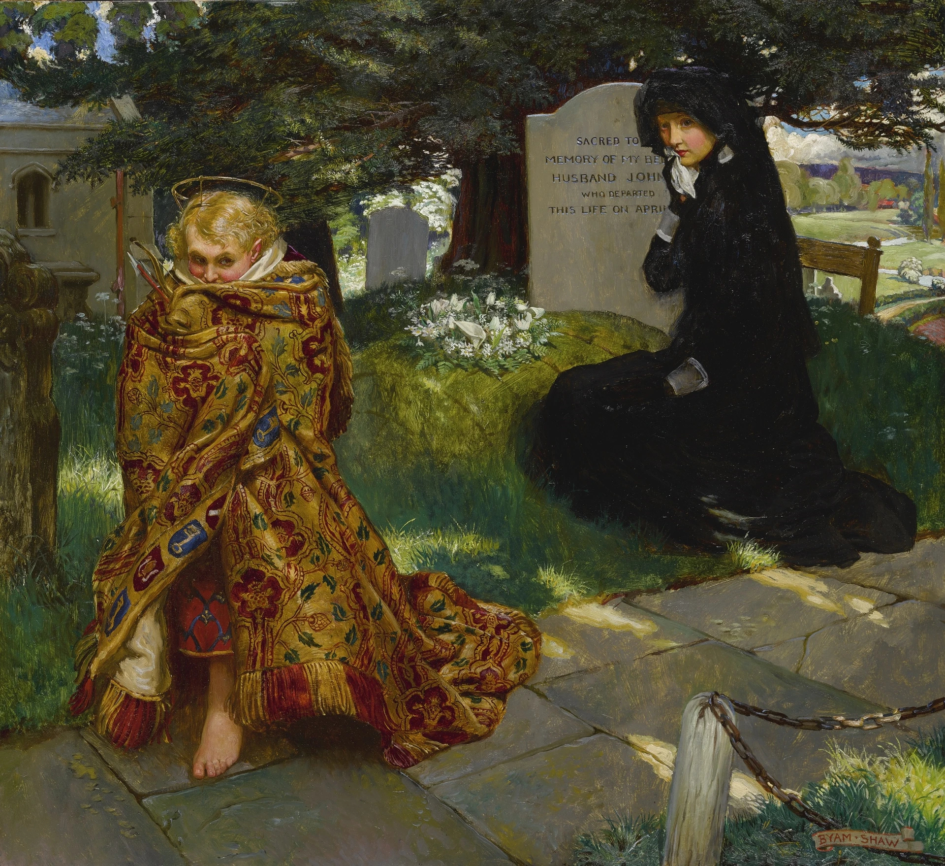 The Lure by John Byam Liston Shaw