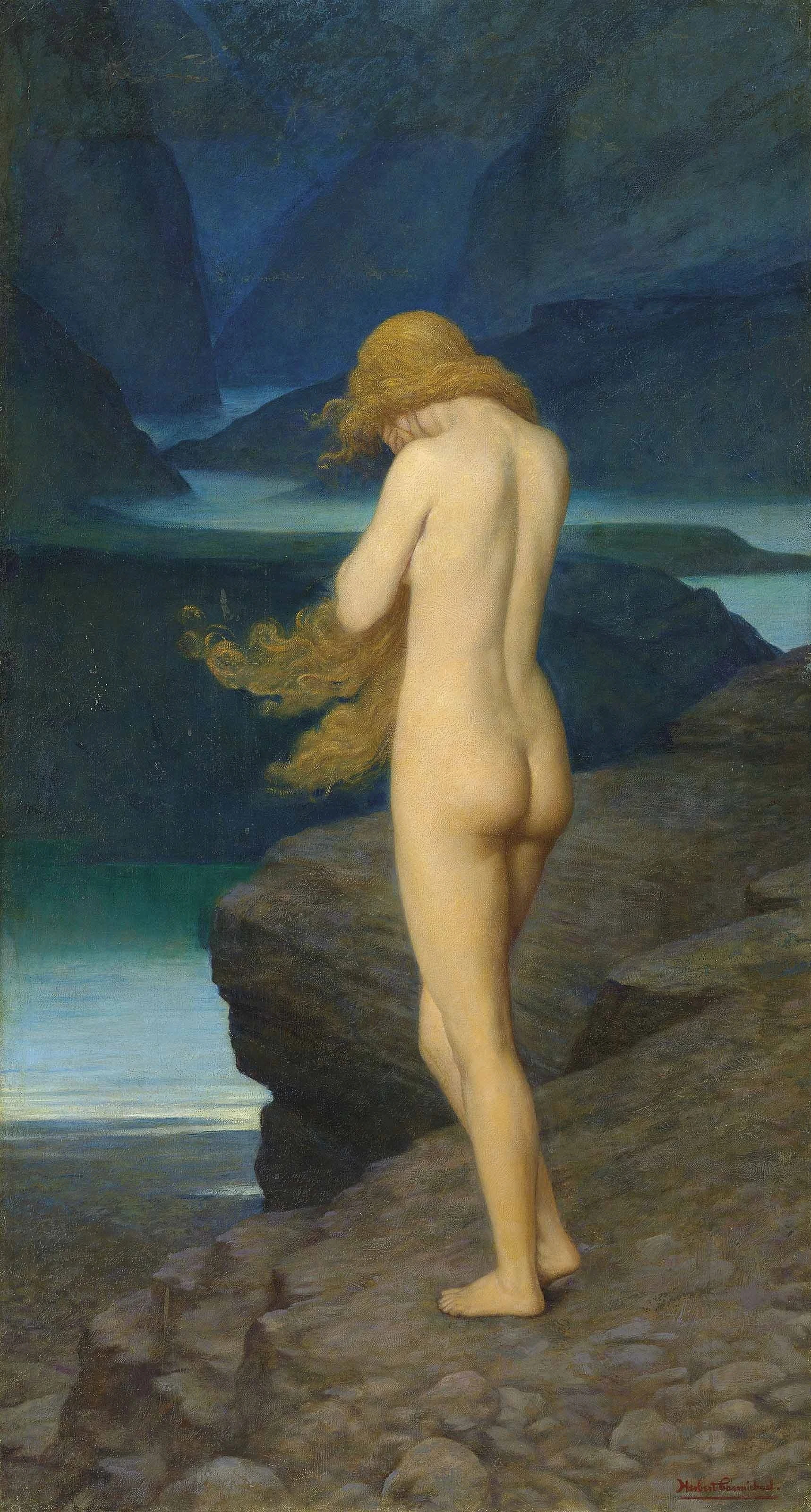 Eve in Exile by Herbert Gustave Schmalz