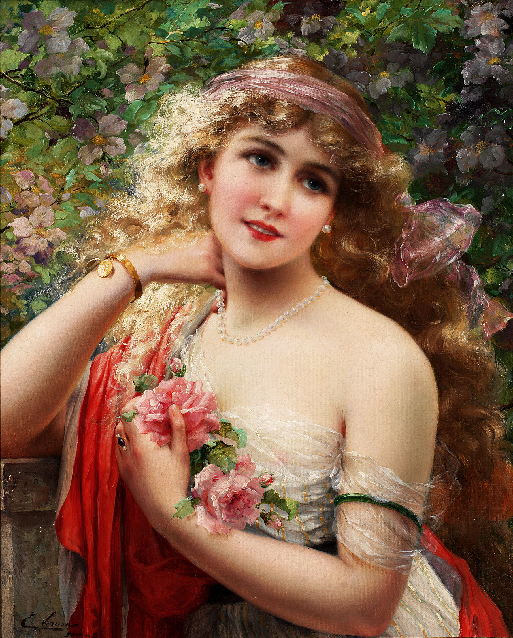 Le printemps by Émile Vernon