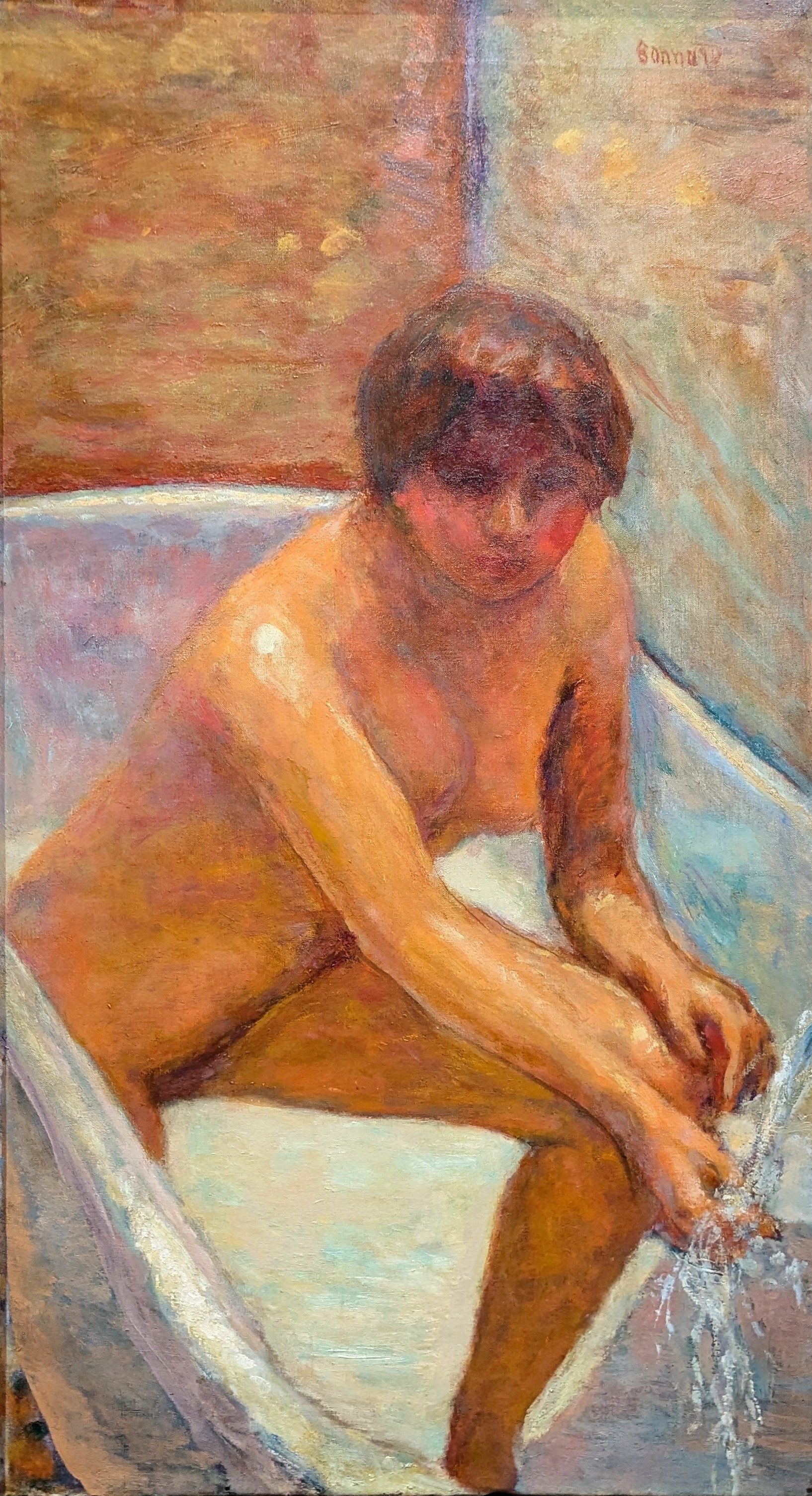 The Source by Pierre Bonnard