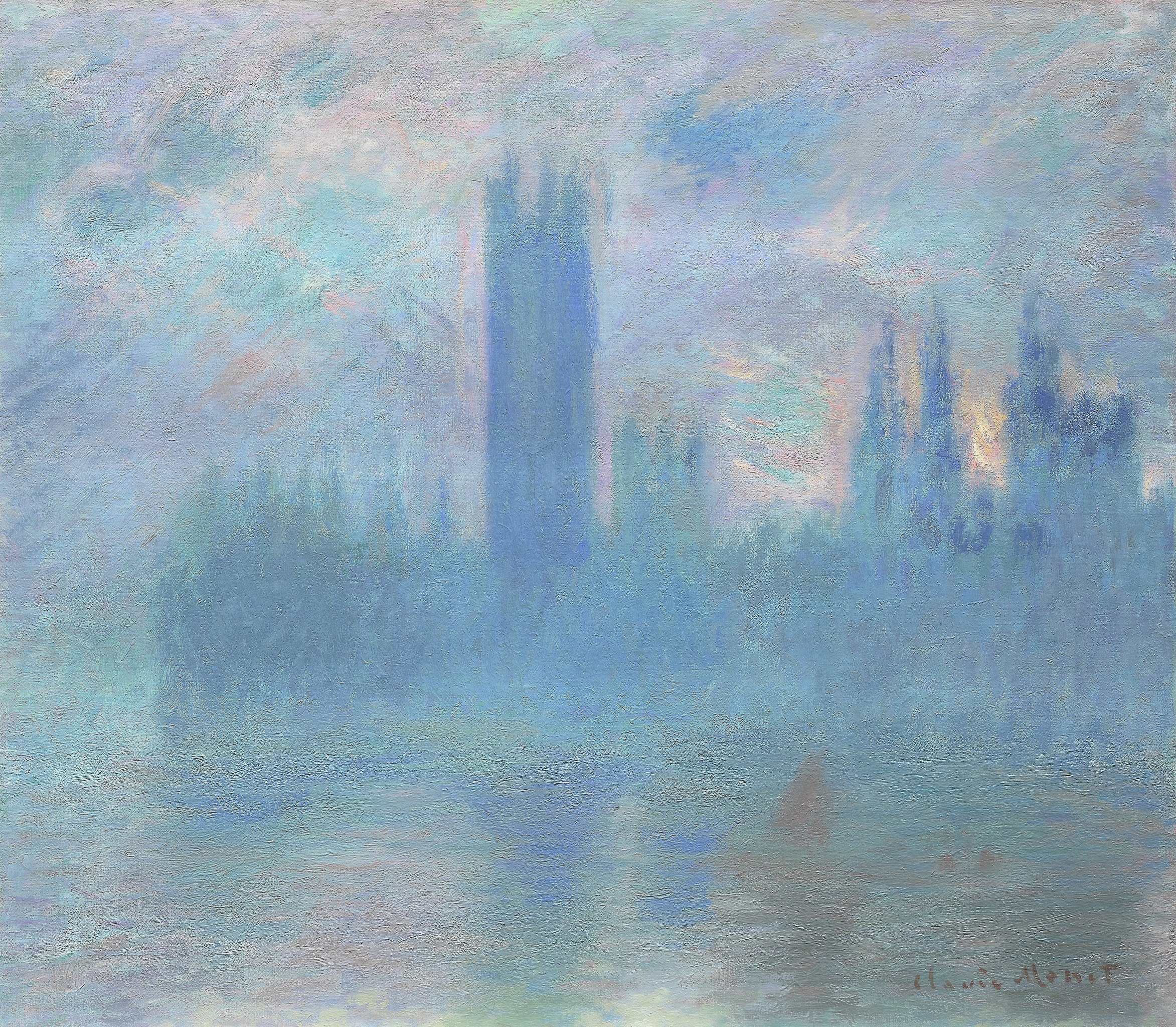The Houses of Parliament, London, Claude Monet
