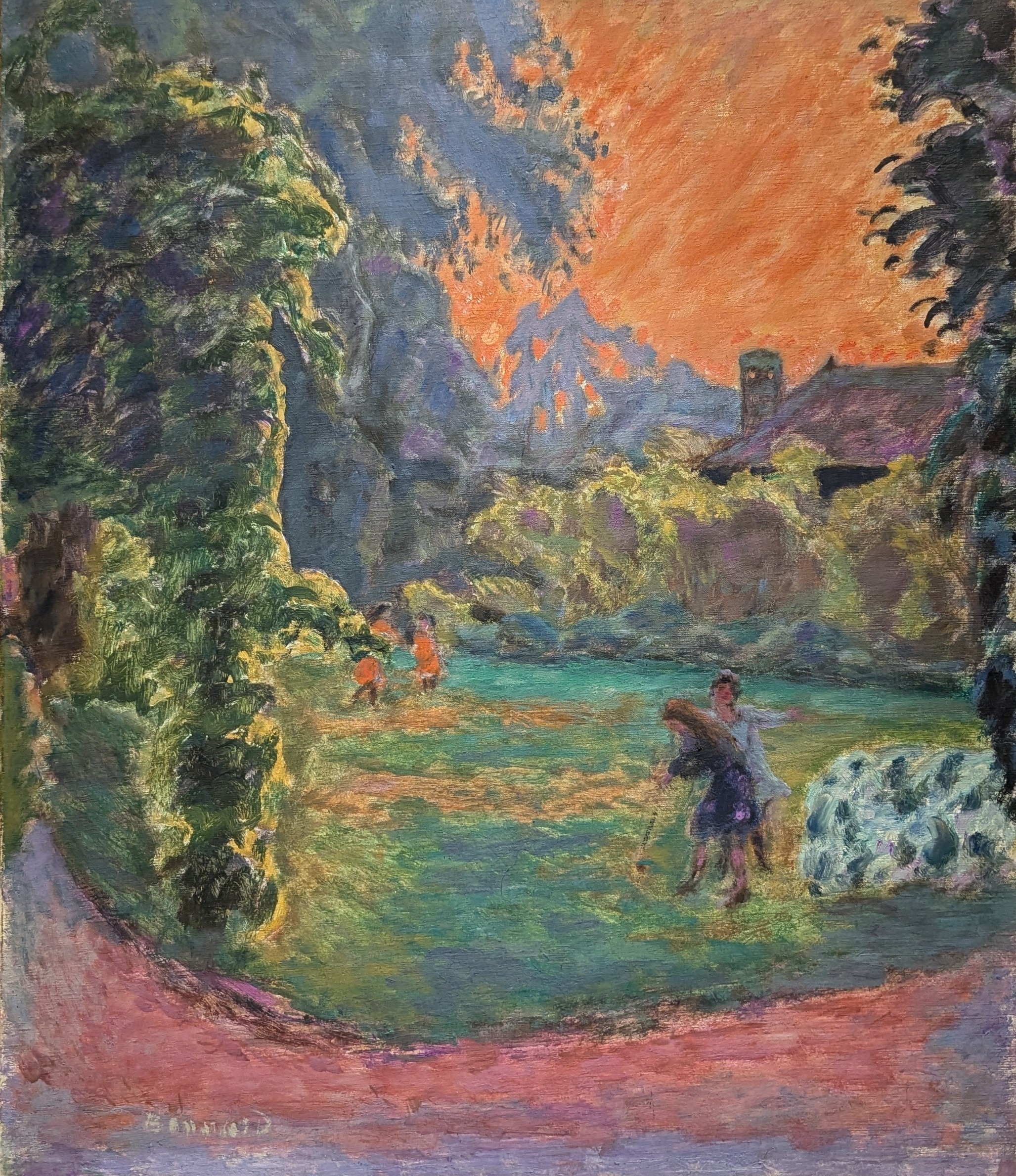 Soleil couchant by Pierre Bonnard