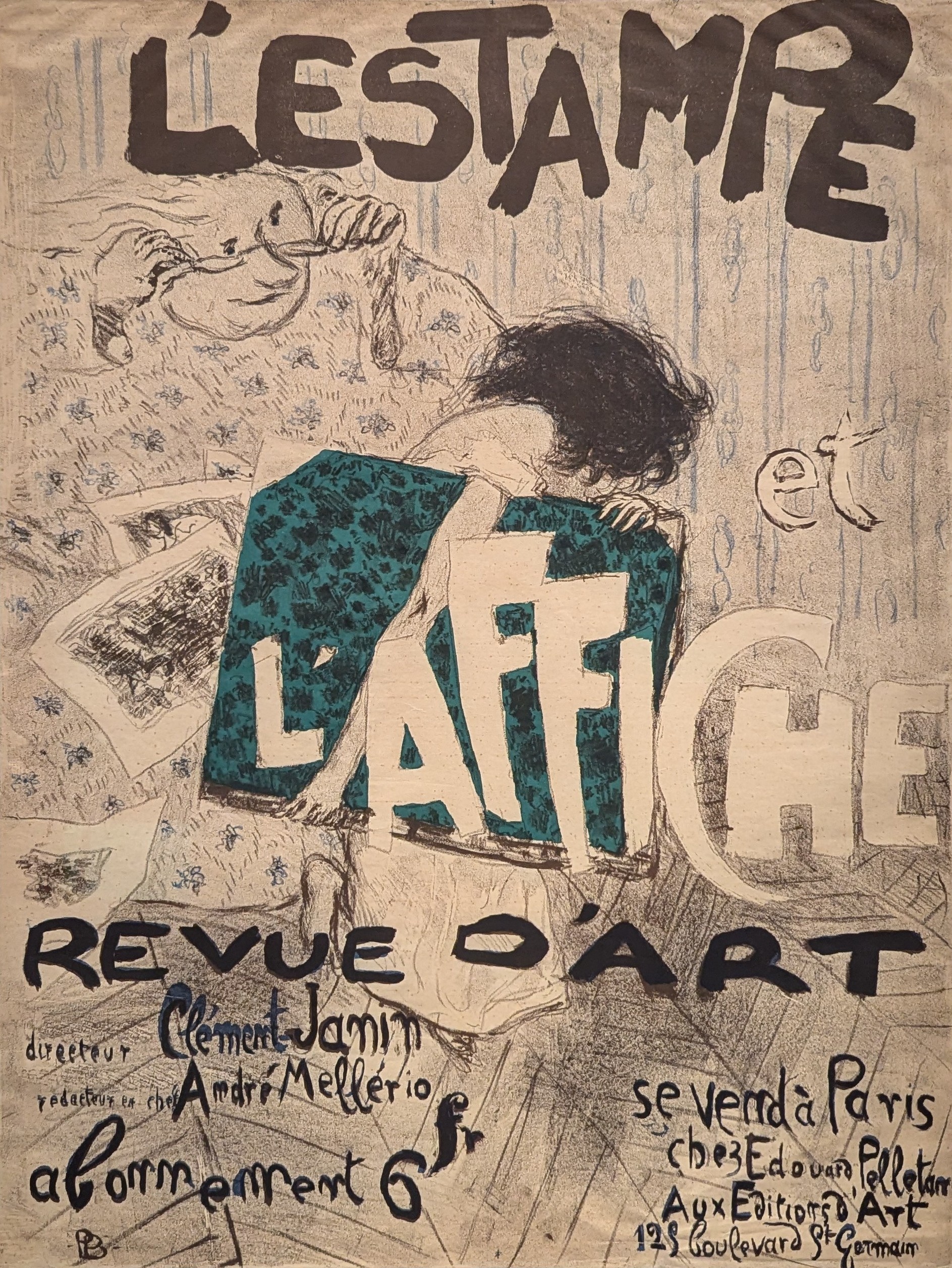 Affiche pour L'Estampe et l'Affiche by Pierre Bonnard