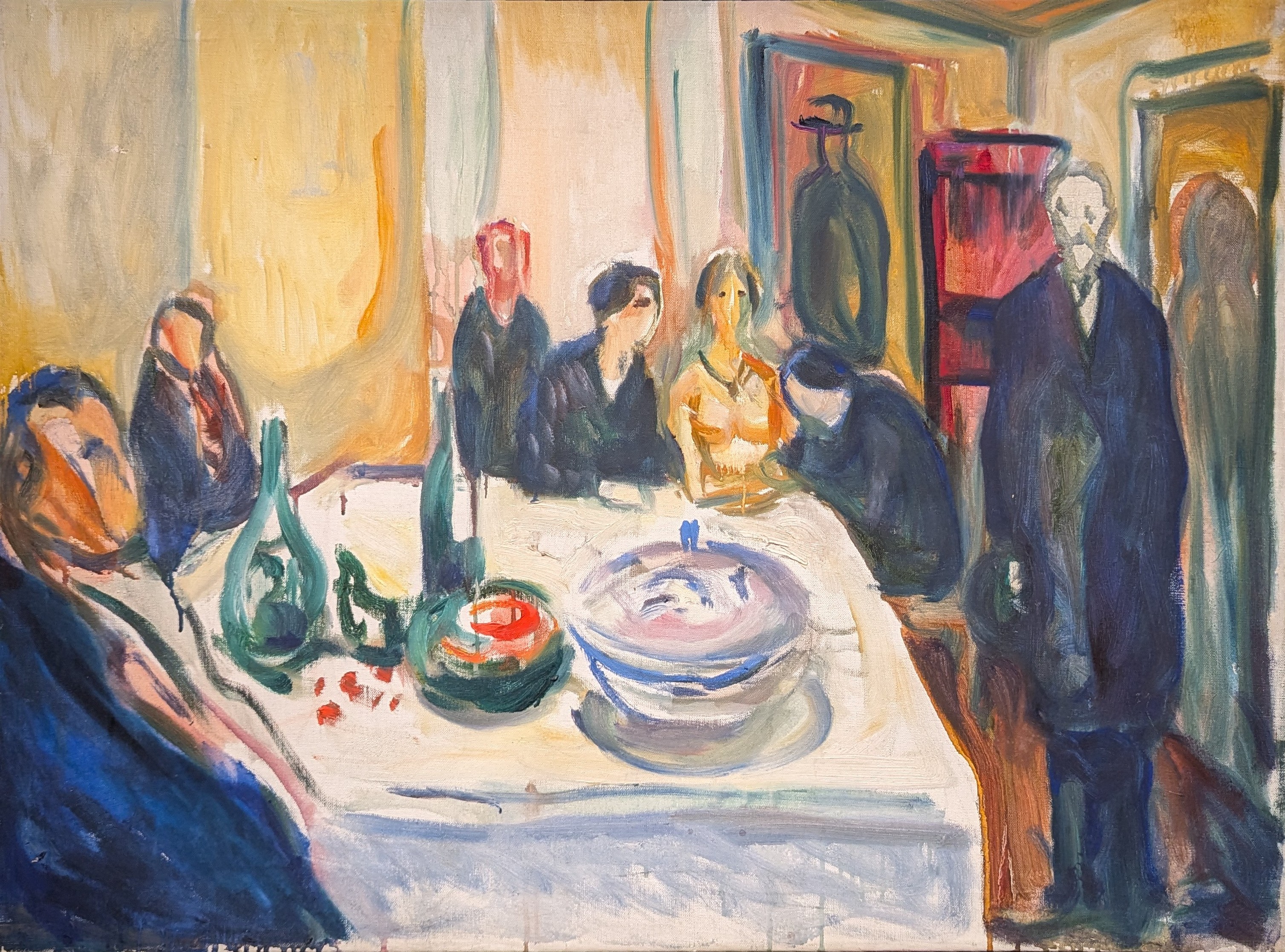 Bohemens bryllup by Edvard Munch