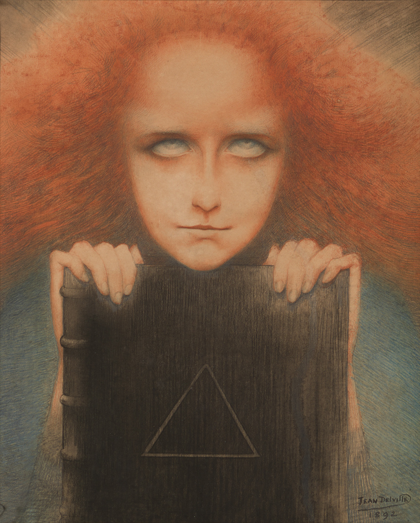 Portrait de Madame Stuart Merrill or Mysteriosa, Jean Delville