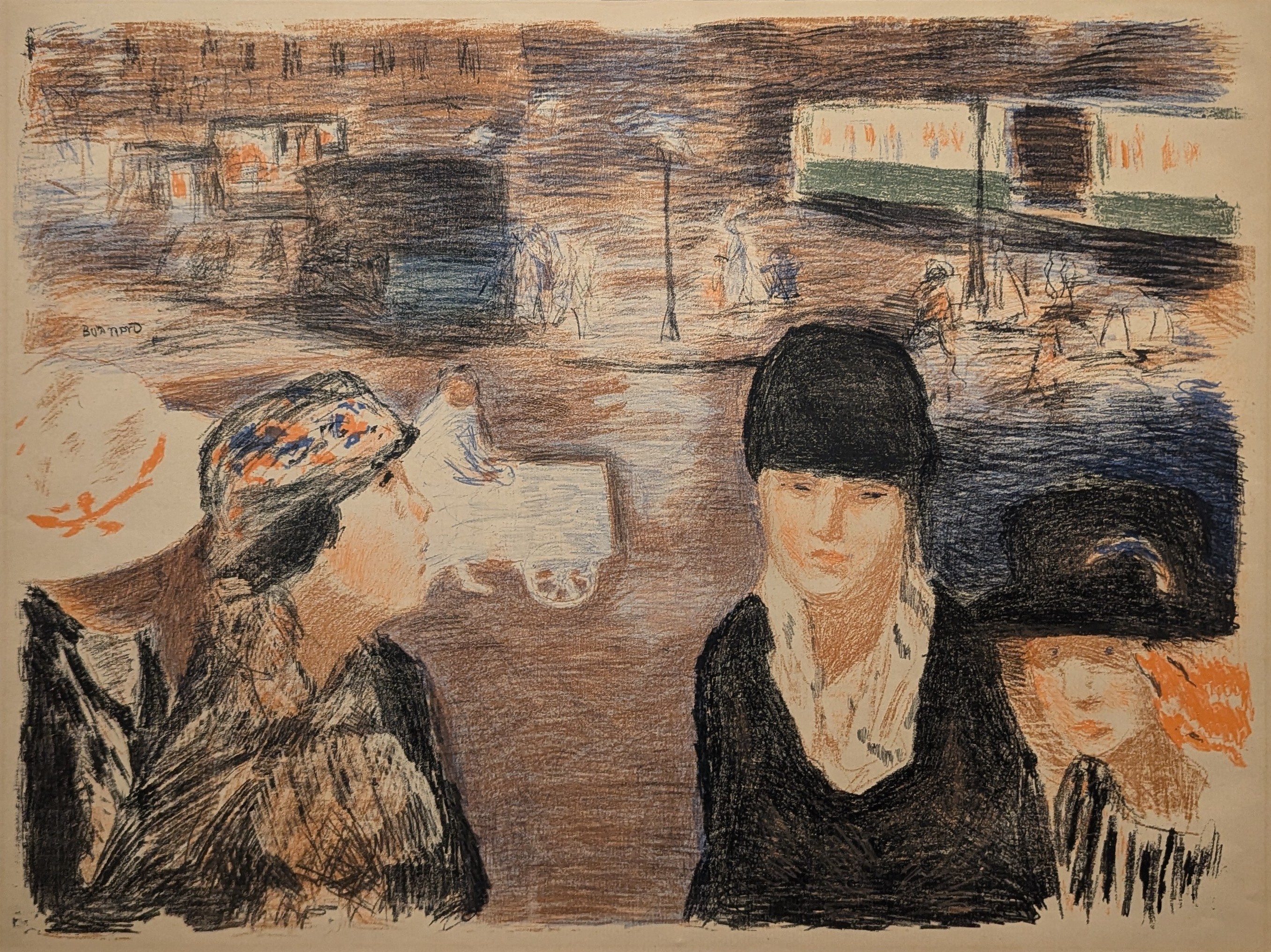 Place Clichy by Pierre Bonnard