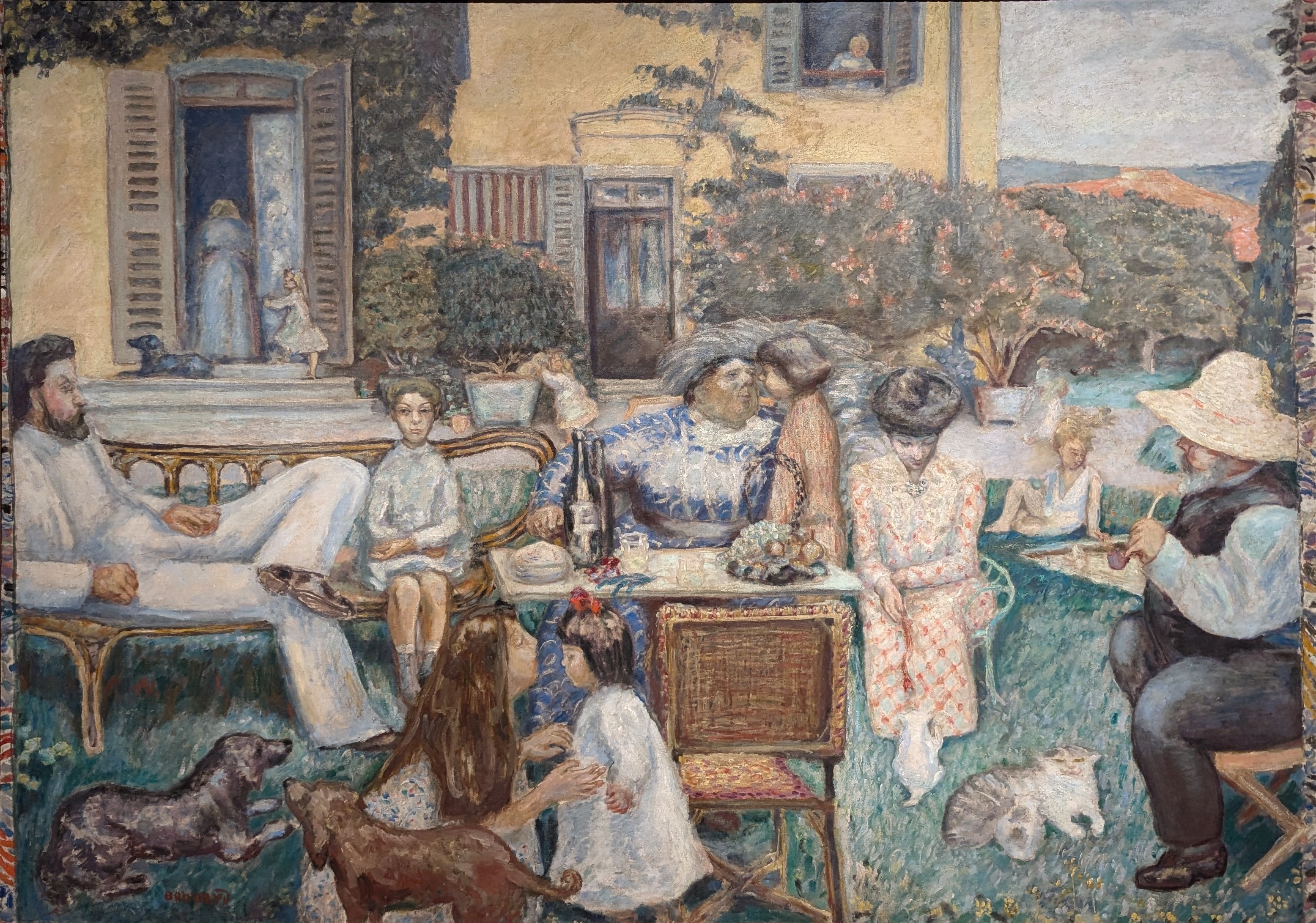 L'Après-midi bourgeoise (La famille Terrasse) by Pierre Bonnard