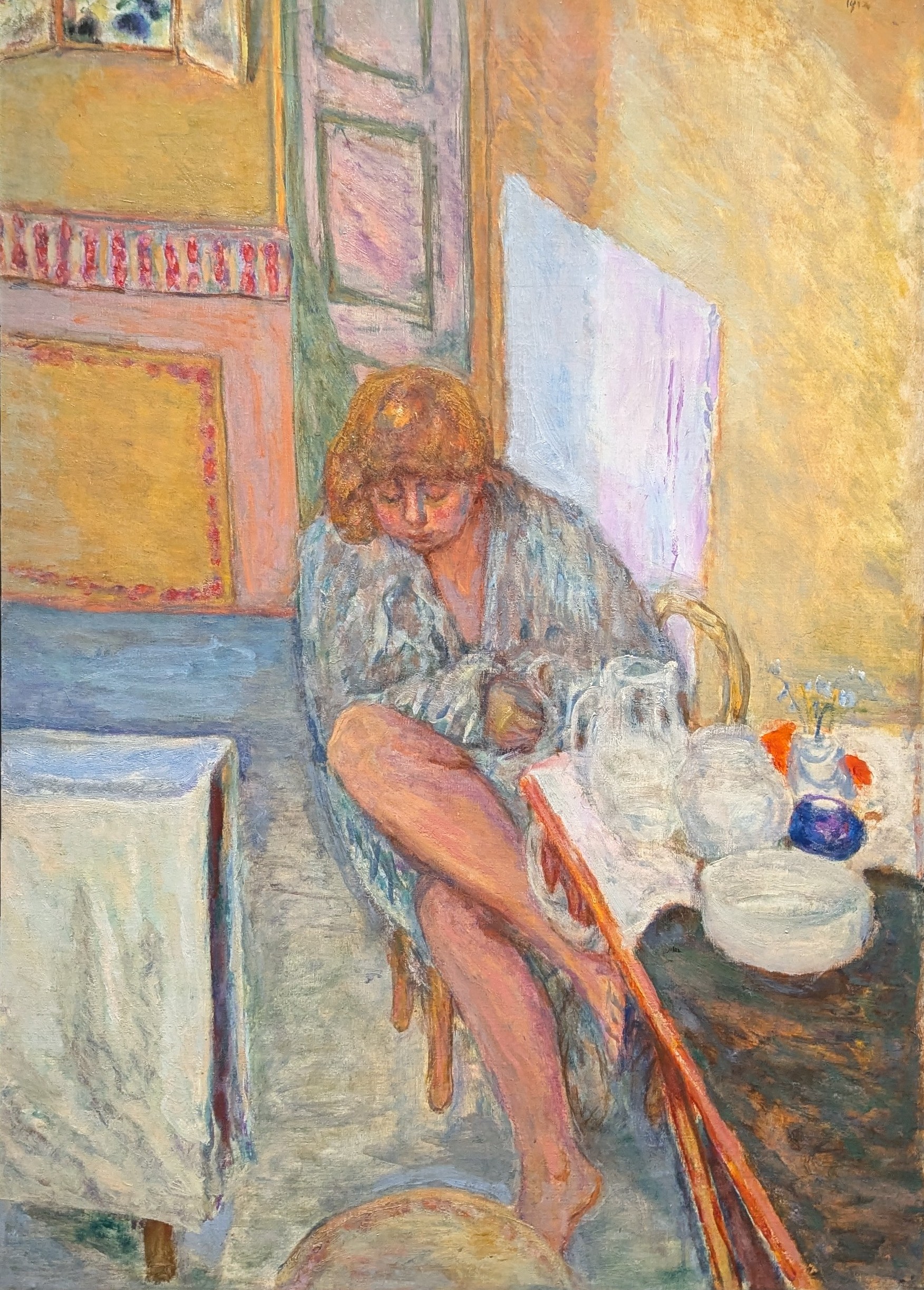 After the Shower by Pierre Bonnard