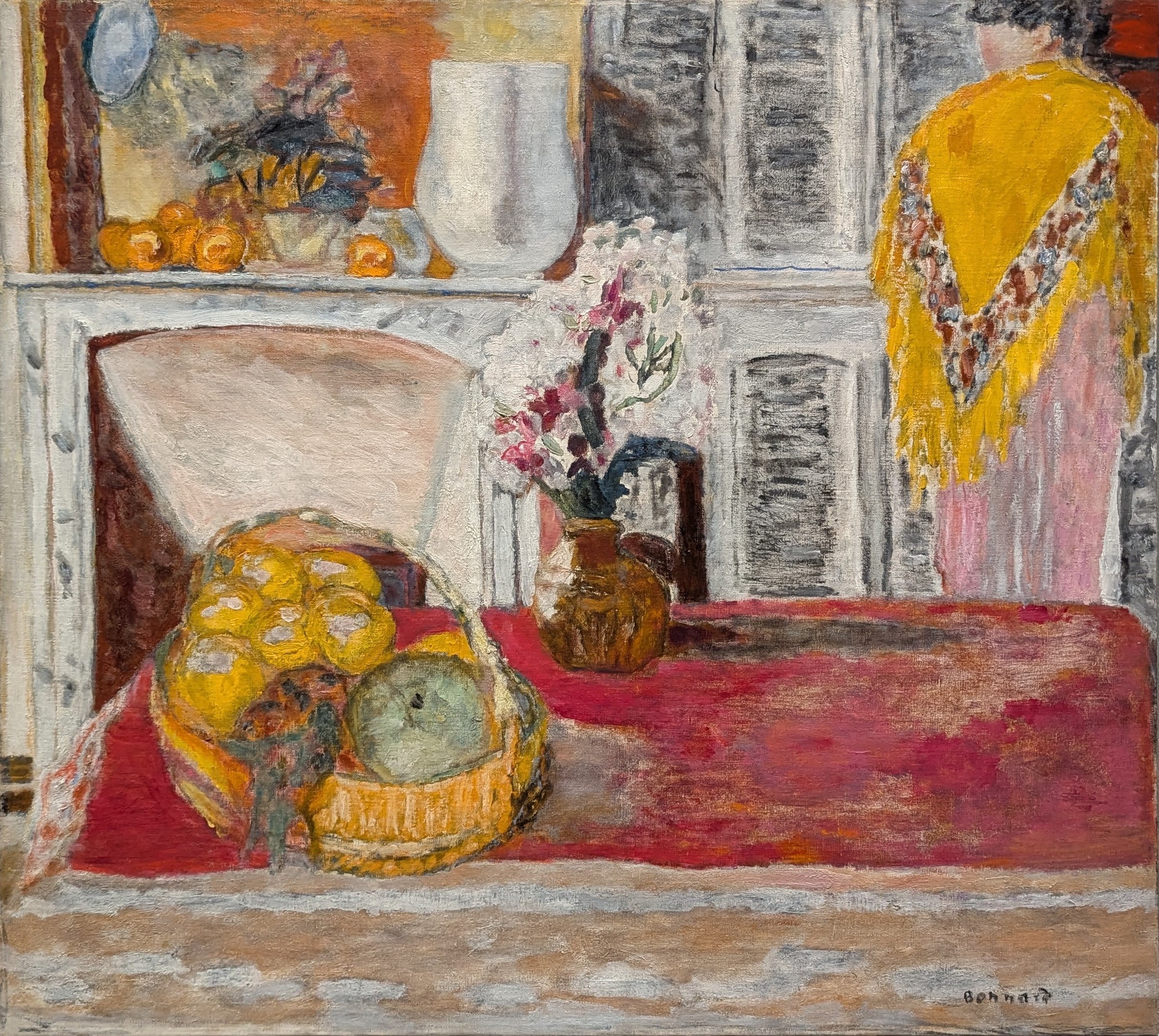 Coin de salle à manger au Cannet by Pierre Bonnard